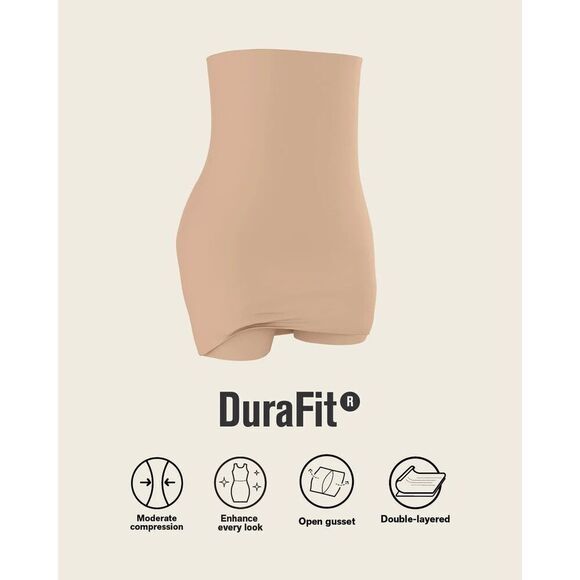 Leonisa Bestseller Two-in-One Undetectable Sculpting Skort Slip Medium - Picture 3 of 7